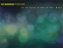 Tablet Screenshot of nzbusinesspodcast.com